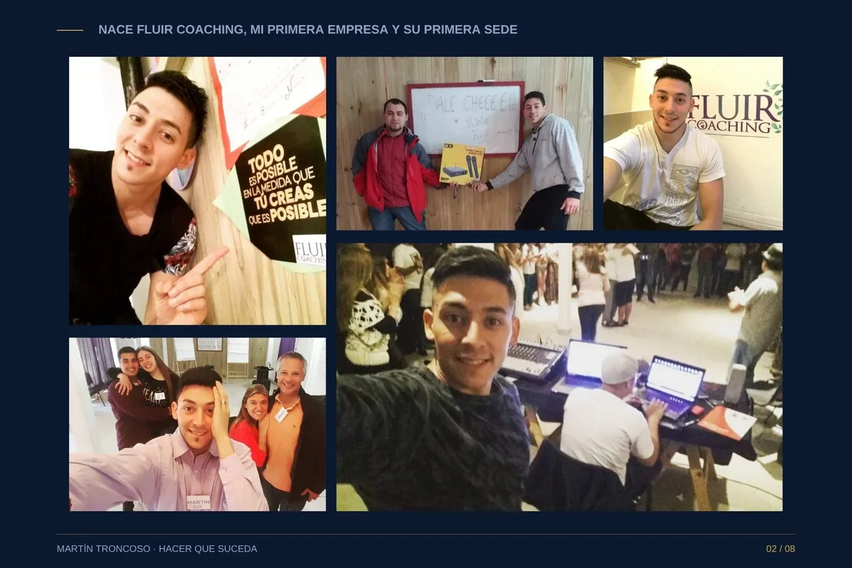Nace Fluir Coaching, mi primera empresa y su primera sede