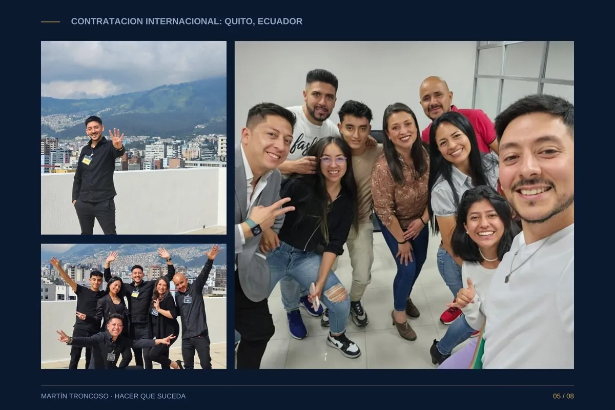 Contratación internacional: Quito, Ecuador